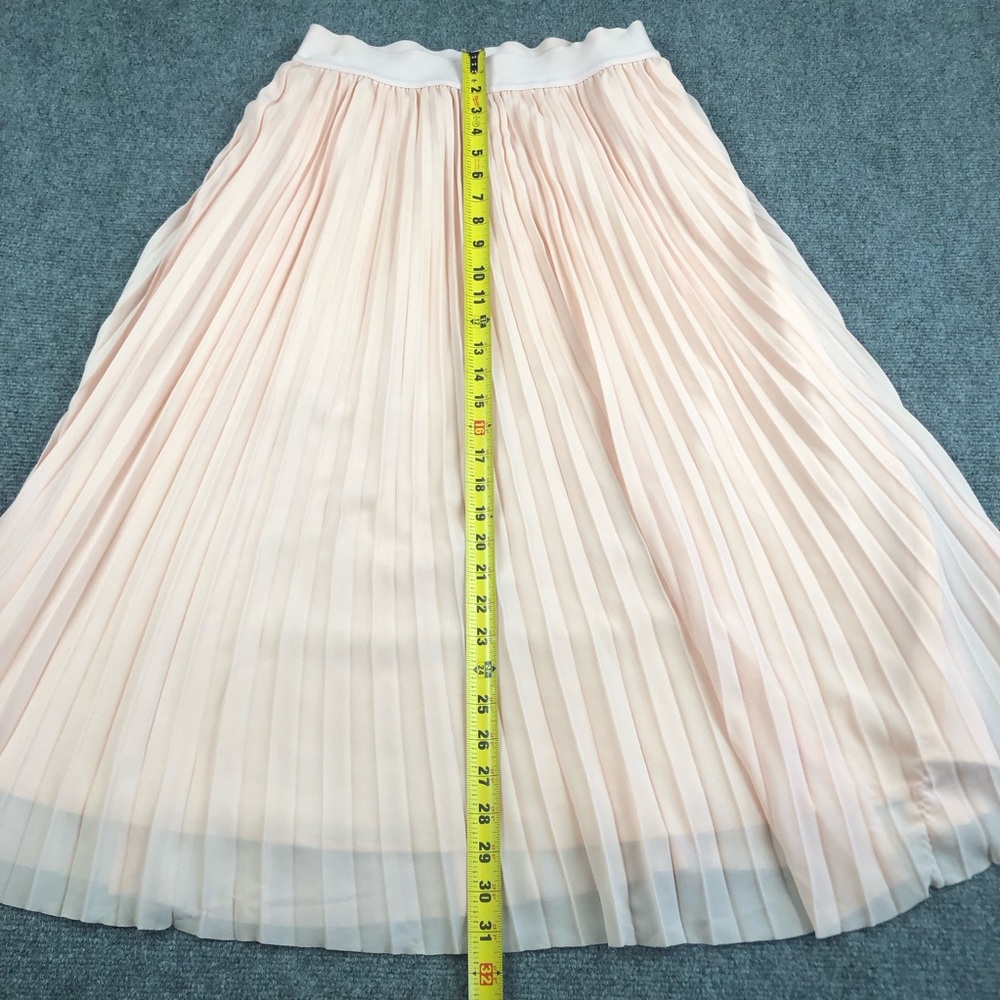 Quince Chiffon Pleated Midi Skirt - Picture 3 of 11